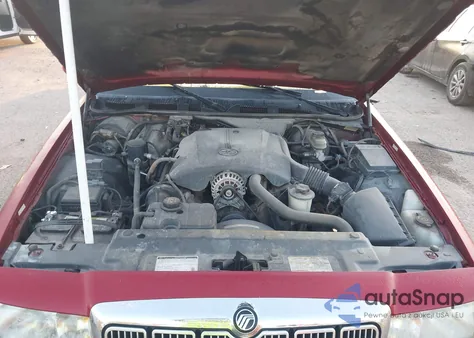 1999 Mercury Grand Marquis Ls from USA, damaged, VIN 2MEFM75W9XX665106